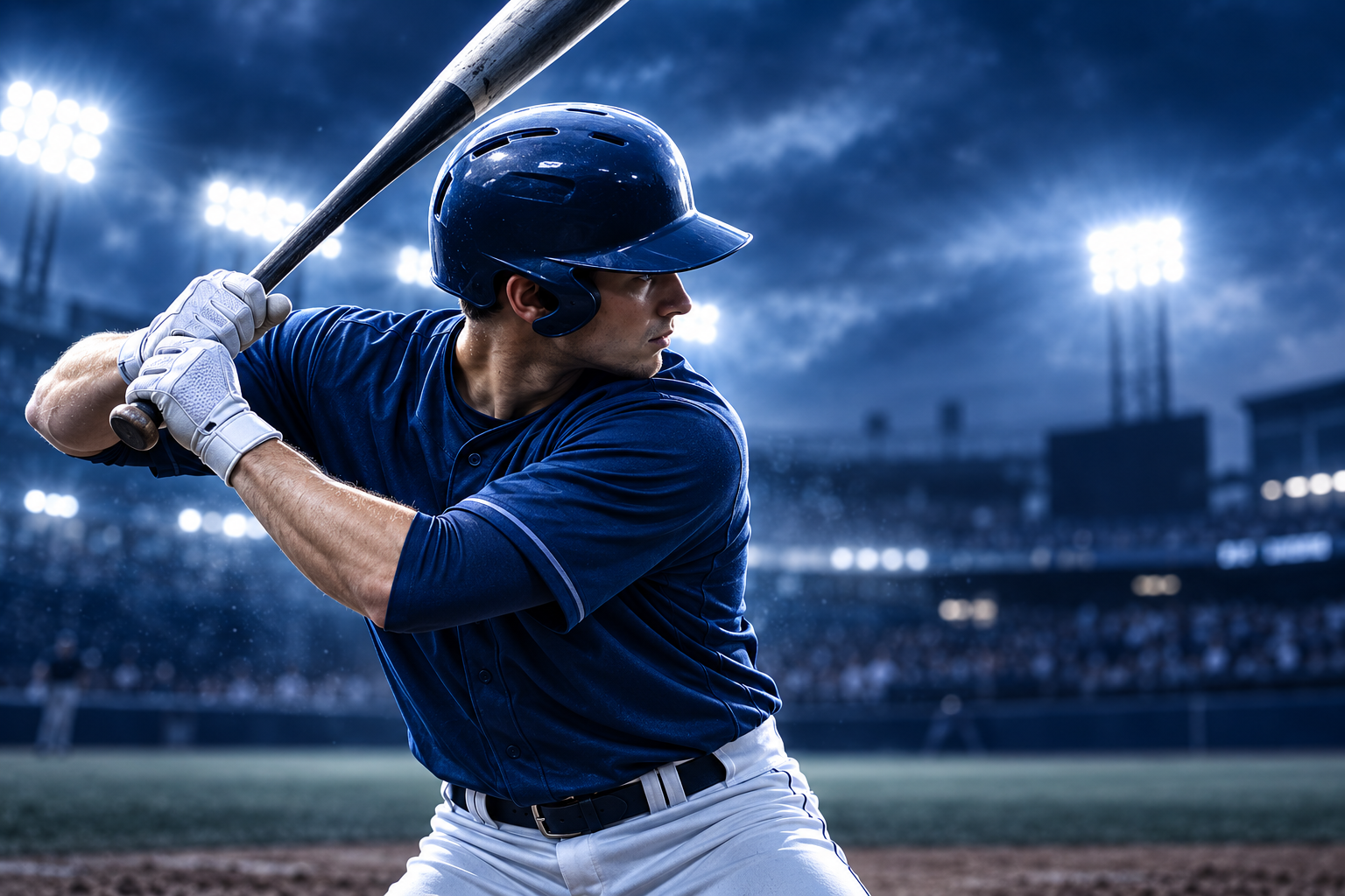 Baseball batter ready to train